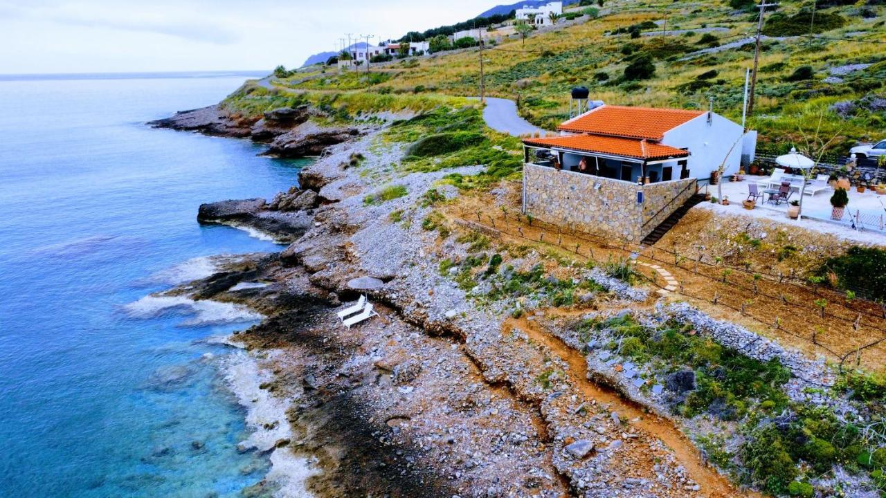 Tholos Alexandra'S Beachfront House Kavousi  Luaran gambar