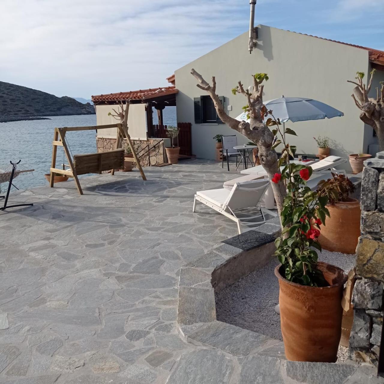 Tholos Alexandra'S Beachfront House Kavousi  Luaran gambar