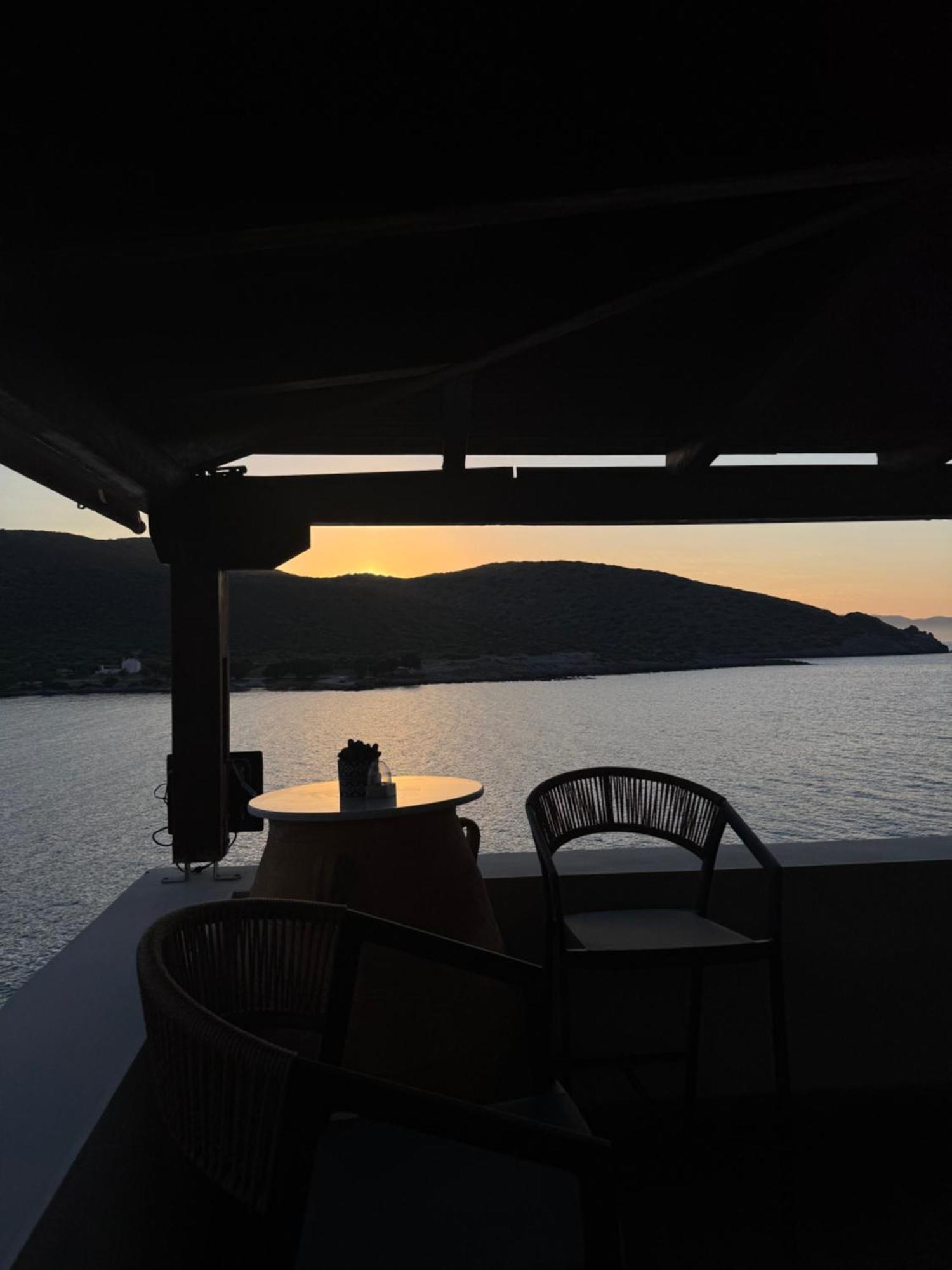 Tholos Alexandra'S Beachfront House Kavousi  Luaran gambar